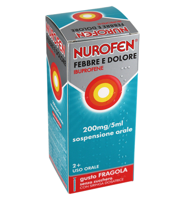 NUROFEN FEBBRE D*200MG/5M AR GMM