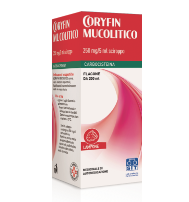 CORYFIN MUCOLITICO*SCIR 200ML