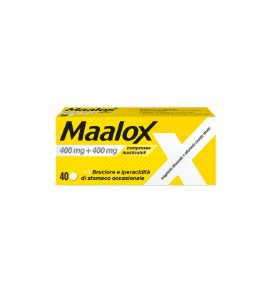 Maalox*40cpr Mast 400mg+400mg -OFFERTISSIMA-ULTIMI PEZZI-ULTIMI ARRIVI-PRODOTTO ITALIANO-