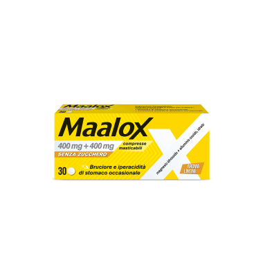 MAALOX*30CPR MAST 400+400MG S/Z