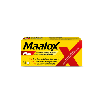 Maalox Plus*30cpr Mast -OFFERTISSIMA-ULTIMI PEZZI-ULTIMI ARRIVI-PRODOTTO ITALIANO-