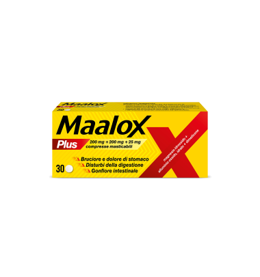 Maalox Plus*30cpr Mast -OFFERTISSIMA-ULTIMI PEZZI-ULTIMI ARRIVI-PRODOTTO ITALIANO-