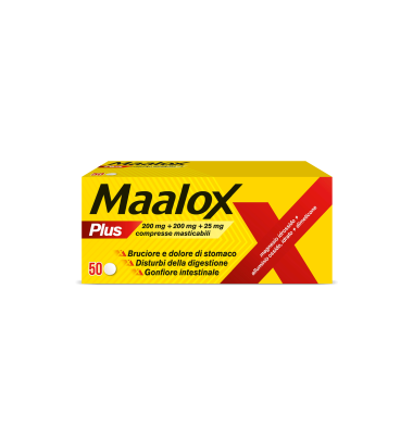 MAALOX PLUS*50CPR MAST -ULTIMI ARRIVI-PRODOTTO ITALIANO-OFFERTISSIMA-ULTIMI PEZZI-