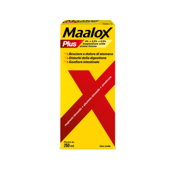 MAALOX PLUS*OS SOSP 4+3,5+0,5% -OFFERTISSIMA-ULTIMI PEZZI-ULTIMI ARRIVI-PRODOTTO ITALIANO-