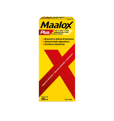 MAALOX PLUS*OS SOSP 4+3,5+0,5% -OFFERTISSIMA-ULTIMI PEZZI-ULTIMI ARRIVI-PRODOTTO ITALIANO-