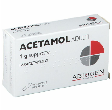 ACETAMOL*AD 10 SUP. 1 G