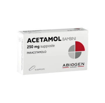 ACETAMOL*NIPIO 10 SUP 250 MG