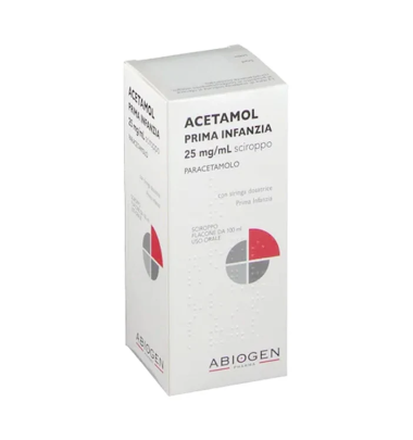 ACETAMOL*SCIR 100 ML 2,5%