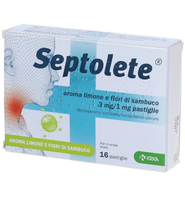 SEPTOLETE*16PAST3+1MG LIM FIOR