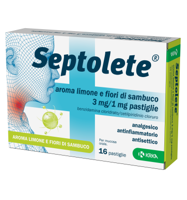 SEPTOLETE*16PAST3+1MG LIM FIOR