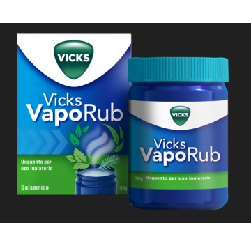 Vicks Vaporub*ung Inal 100g -ULTIMI ARRIVI-PRODOTTO ITALIANO-OFFERTISSIMA-ULTIMI PEZZI-