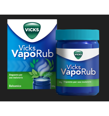 Vicks Vaporub*ung Inal 100g -ULTIMI ARRIVI-PRODOTTO ITALIANO-OFFERTISSIMA-ULTIMI PEZZI-