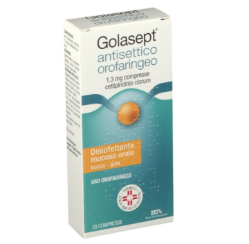 Golasept Ant Oro*20cpr 1,3mg