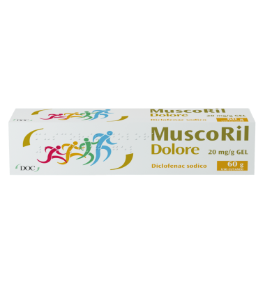 Muscoril Dolore*gel 60g 20mg/g