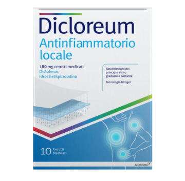 Dicloreum Ant Loc*10cer Med180 -OFFERTISSIMA-ULTIMI PEZZI-ULTIMI ARRIVI-PRODOTTO ITALIANO-