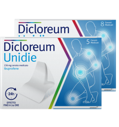 DICLOREUM UNIDIE*5CER MED136MG -OFFERTISSIMA-ULTIMI PEZZI-ULTIMI ARRIVI-PRODOTTO ITALIANO-
