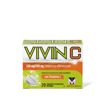 Vivin C*20cpr Eff 330mg+200mg -ULTIMI ARRIVI-PRODOTTO ITALIANO-OFFERTISSIMA-ULTIMI PEZZI-