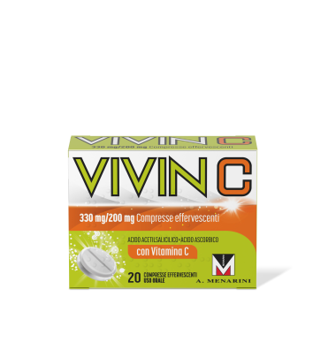 Vivin C*20cpr Eff 330mg+200mg -ULTIMI ARRIVI-PRODOTTO ITALIANO-OFFERTISSIMA-ULTIMI PEZZI-