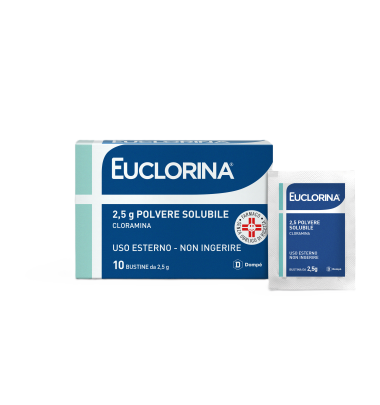 Euclorina*polv Sol 10bust 2,5g -ULTIMI ARRIVI-PRODOTTO ITALIANO-OFFERTISSIMA-ULTIMI PEZZI-