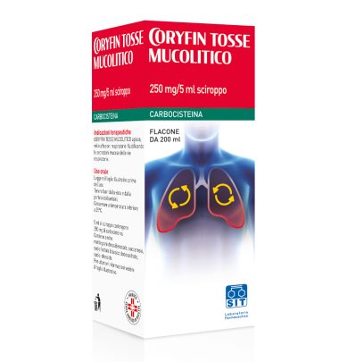 CORYFIN MUCOLITICO*SCIR 200ML