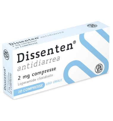 DISSENTEN ANTIDIARREA*10CPR2MG