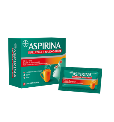ASPIRINA INFLUENZA NASO CH*20BST